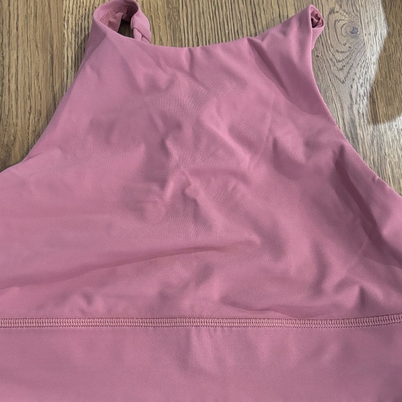 lululemon athletica High-Neck Sports Bralette in Dusty Rose - Picture 3 of 6